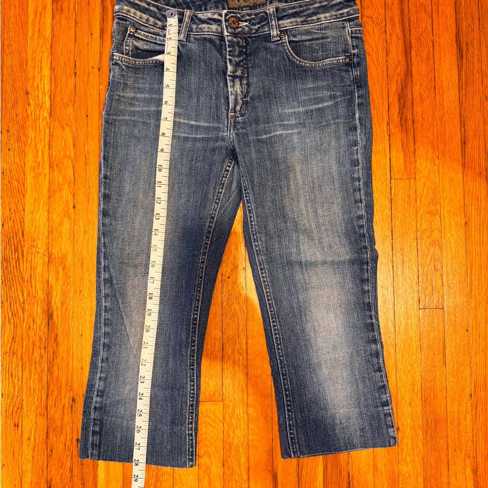 Acne Light Blue Capri Jeans